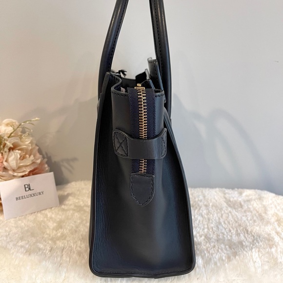 π Celine Micro Luggage π Navy Blue GHW Tote Bag - Picture 4 of 15